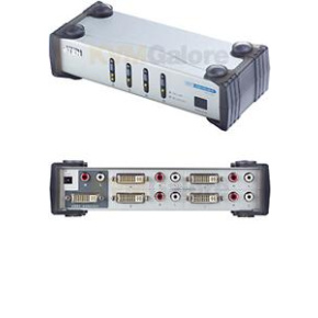 ATEN DVI video prepínač 4 PC - 1 DVI monitor+4xcin ATEN DVI video prepínač 4 PC - 1 DVI monitor+4xcin