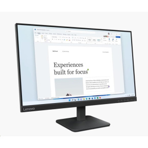 LENOVO LCD L24-4e - 23.8",IPS,16:9,1920x1080,4/6ms,250 cd/m2,1300:1,HDMI.VGA,VESA,3Y