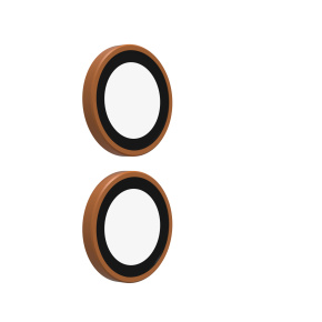 ZAGG Ochranná šošovka Premium pre Apple iPhone 17/16/16+ - oranžová