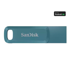 SanDisk Flash Disk 512GB Ultra Dual Drive Go, USB-C 3.2, modrá