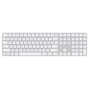 Apple Magic Keyboard Numeric Touch ID/Bezdrôtová Bluetooth/US layout/Biela Apple Magic Keyboard Numeric Touch ID/Bezdrôtová Bluetooth/US layout/Biela