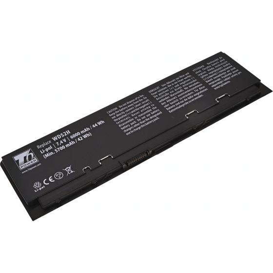 Batéria T6 Power Dell Latitude E7240, E7250, 6000mAh, 44Wh, 4cell, Li-pol