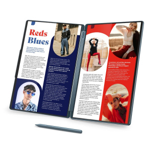 Lenovo Yoga Book 9/14IAH10/U7-255H/14"/2880x1800/T/32GB/1TB/Intel int/W11H/Tidal Teal/3R