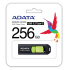 ADATA UC300/256GB/USB 3.2/USB-C/Čierna