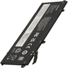 2-POWER Batéria 11,55V 4350mAh pre Lenovo ThinkPad P14s, P43s, T490, T495