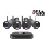iGET HGNVK109104 - kamerový Wi-Fi set, 3K rozlíšenie, 10CH NVR + 4x kamera so zvukom, IR + LED, CZ app