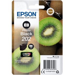 EPSON ink Fotočierna 202 Premium - singlepack, 4,1ml, 400s, štandard EPSON ink Fotočierna 202 Premium - singlepack, 4,1ml, 400s, štandard