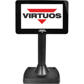 7" LCD farebný zákaznícky displej Virtuos SD700F, USB, čierny 7" LCD farebný zákaznícky displej Virtuos SD700F, USB, čierny