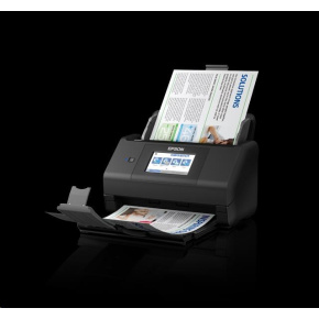Skener EPSON WorkForce ES-580W, A4, 600x600 dpi, 35 strán za minútu, USB 3.0, bezdrôtová sieť LAN, 3 roky záruka po registrácii.