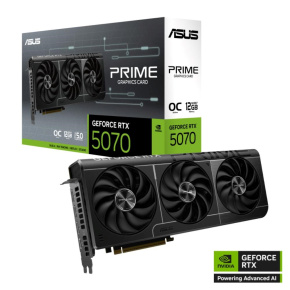 ASUS VGA NVIDIA GeForce RTX 5070 PRIME 12GB OC, 12GB GDDR7, 3xDP, 1xHDMI ASUS VGA NVIDIA GeForce RTX 5070 PRIME 12GB OC, 12GB GDDR7, 3xDP, 1xHDMI