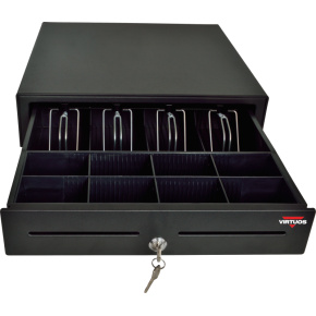 Pokladničná zásuvka S-410C,kábel, zakladač 4/8,24V, Pokladničná zásuvka S-410C,kábel, zakladač 4/8,24V,