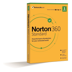 NORTON 360 STANDARD 10 GB + VPN 1 používateľ pre 1 zariadenie na 3 roky ESD NORTON 360 STANDARD 10 GB + VPN 1 používateľ pre 1 zariadenie na 3 roky ESD