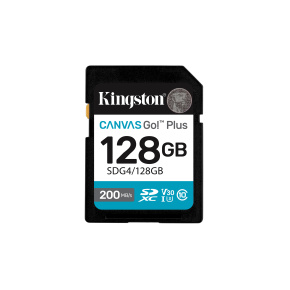 Kingston Canvas Go Plus/SDXC/128 GB/UHS-I U3 / Class 10