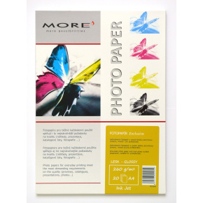 Armor fotopapier Exclusive 260g ink glossy 20xA4