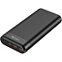 Sandberg Powerbank 20000mAh, USB-C PD 65W + 2x QC3.0, čierna