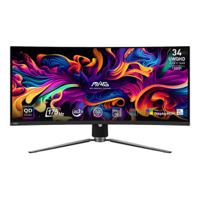 MSI MAG/341CQP/34"/QD-OLED/wQHD/175Hz/0,03ms/Čierna/3R