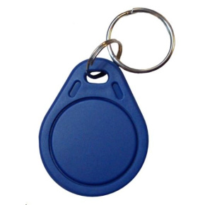 Elatec RFID Mifare čip, prívesok na kľúče, 13,56 MHz, modrý Elatec RFID Mifare čip, prívesok na kľúče, 13,56 MHz, modrý