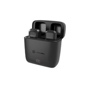 Mobilný bezdrôtový mikrofón Natec HOPPER LAVALIER USB-C Mobilný bezdrôtový mikrofón Natec HOPPER LAVALIER USB-C