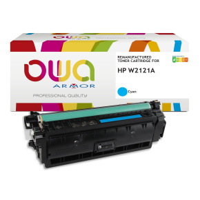 OWA Armor toner kompatibilný s HP W2121A,4500st, modrá/cyan OWA Armor toner kompatibilný s HP W2121A,4500st, modrá/cyan