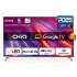 CHiQ U50QST TV 50", UHD, QLED, ultratenká, Google TV, DLG 120 Hz, Dolby Audio, Frameless, metalická