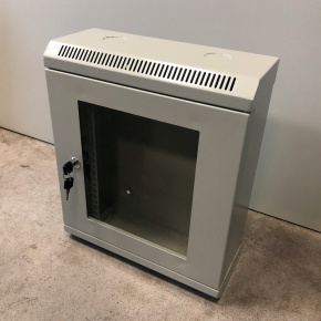 10" rack jednodielny 9U/140 DATACOM Šedý Skl. dv.