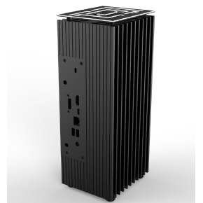 AKASA Turing A50 V2/UCFF 4" x 4"/Čierna