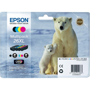 Epson T2636 Multip. 4-colours 26XL Claria Premium Epson T2636 Multip. 4-colours 26XL Claria Premium