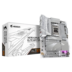 GIGABYTE MB Sc AM5 X870 A ELITE WF7 ICE, AMD X870, 4xDDR5, 2xHDMI, 2xUSB4, WiFi GIGABYTE MB Sc AM5 X870 A ELITE WF7 ICE, AMD X870, 4xDDR5, 2xHDMI, 2xUSB4, WiFi