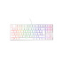 Genesis tichá herná klávesnica THOR 303/TKL/RGB/Outemu Peach Silent/Drôtová USB/US layout/Biela