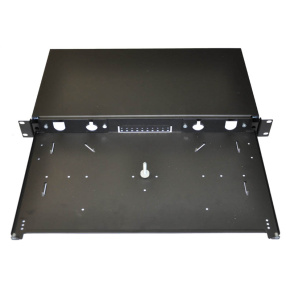 19" Optická vaňa 12xSC simplex čierna aretácia plastovým klipom