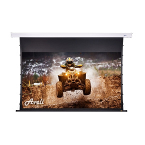 Nástenné plátno AVELI PREMIUM,black,265x149(16:9) 120"