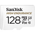 SanDisk High Endurance microSDXC 128GB + adaptér