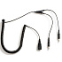 Jabra QD-2x3, 5mm, 0,5-2m, coiled