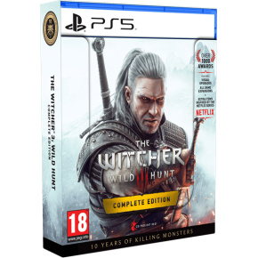 PS5 - The Witcher 3: The Wild Hunt - Complete Edition + 10th Anniversary Steelbook