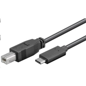 Kábel USB PREMIUMCORD 3.1 konektor C/male - USB 2.0 konektor B/male, 1m Kábel USB PREMIUMCORD 3.1 konektor C/male - USB 2.0 konektor B/male, 1m