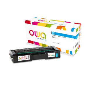 OWA Armor toner kompatibilný s RICOH 407544, 1600st, modrá/cyan OWA Armor toner kompatibilný s RICOH 407544, 1600st, modrá/cyan