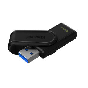 DataTraveler Exodia S/64GB/USB 3.2/USB-A/Čierna