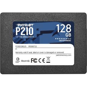 PATRIOT P210/128GB/SSD/2.5"/SATA/3R