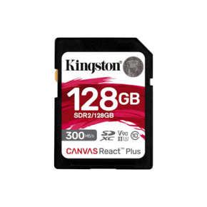 Kingston Canvas React Plus/SDHC/128 GB/UHS-II U3 ??/ Class 10