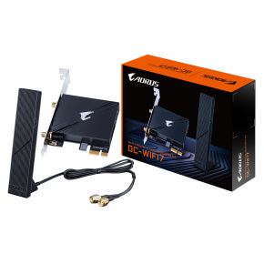 GIGABYTE PCI-E Wifi+BT 5800 MBps Wi-Fi 7 BT 5.3 GIGABYTE PCI-E Wifi+BT 5800 MBps Wi-Fi 7 BT 5.3