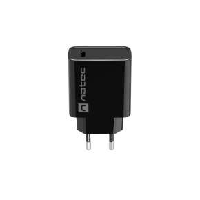 Univerzálna nabíjačka Natec RIBERA 20W 1X USB-C, čierna Univerzálna nabíjačka Natec RIBERA 20W 1X USB-C, čierna