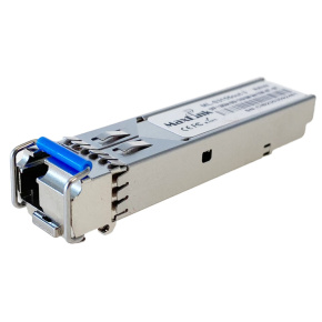 MaxLink 1.25G SFP optický modul, WDM(BiDi), SM, Tx 1310/Rx1550nm, 3km, priemyselný -40C+85C, 1xLC,DDM