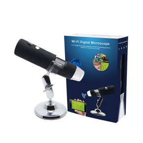 W-Star Digitálny mikroskop WIFI MW1000S, HD 1000x, prísvit stojan čierna iOS Win, Inskam
