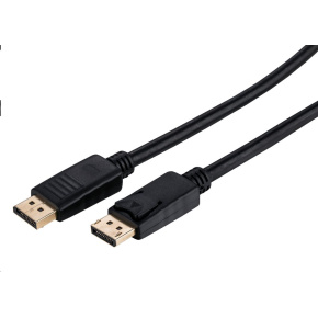 C-TECH kabel DisplayPort 1.2, 4K@60Hz, M/M, 2m C-TECH kabel DisplayPort 1.2, 4K@60Hz, M/M, 2m