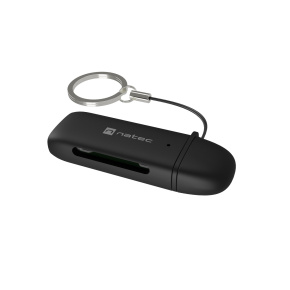 Čítačka kariet Natec SCARAB C SD/MICRO SD USB 3.2 GEN 1, Čierna