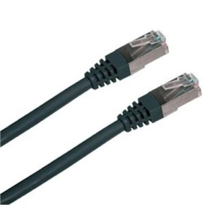Patchkábel S/FTP, Cat6, 2xRJ45, 5m čierny