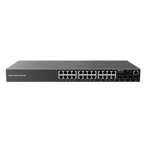 Grandstream GWN7803 L2+ Managed Network Switch 24x 1Gb RJ45, 4x SFP, DHCP, QoS, VLAN