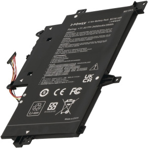 2-POWER Batéria 11,4V 3400mAh pre ASUS TP500LA, TP500LAB, TP500LAG, TP500LB
