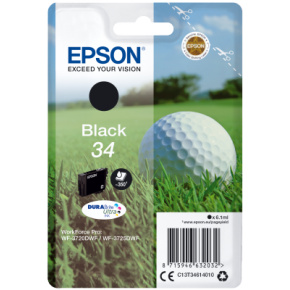 Epson Singlepack Black 34 DURABrite Ultra Ink Epson Singlepack Black 34 DURABrite Ultra Ink