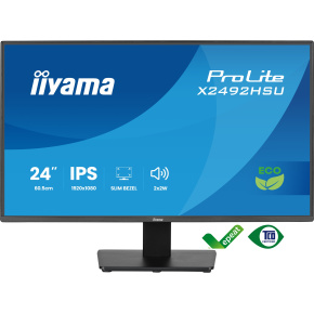 iiyama ProLite/X2492HSU-B1/24"/IPS/FHD/120Hz/3ms/Čierna/3R